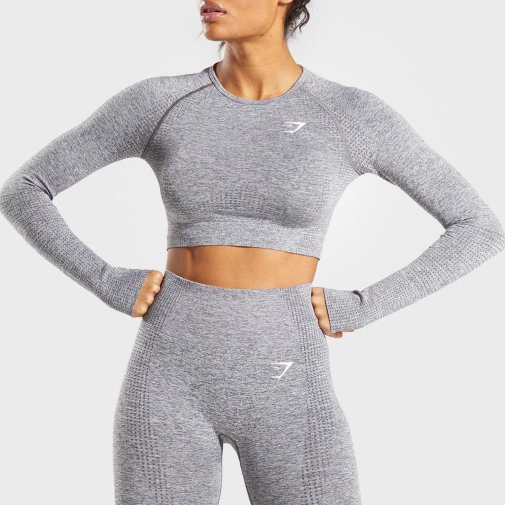 Gymshark Vital Seamless Long Sleeve Crop